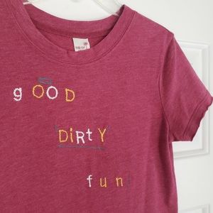 Hollister Surf Co. T-shirt Good Dirty Fun Y2K Cute